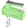 Mixer Maunfeld MF-331GR, manual, 300 W, 8 speeds, 4 nozzles, green
