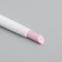 Ceramic Pusher, 13 cm, white/pink color
