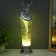 Lava-lamp "Deer" LED from batteries 3haa USB silver 7x6x30cm