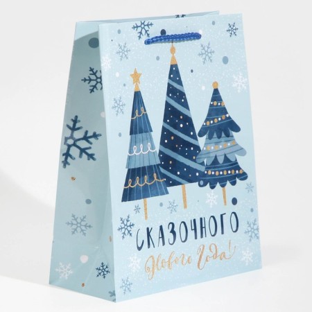 Laminated vertical packet “Fairytale!”, MS 18 x 23 x 8 cm, New Year-1