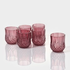A set of glasses of glass 
