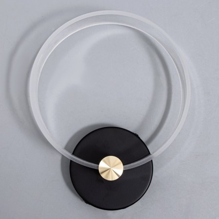 Sconces "quorum" LED 8W 3000-6000K Black 25x20x6cm-6