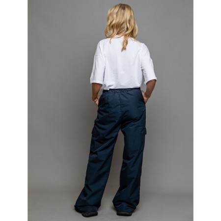 Dressed pants for children, height 176 cm, dark graphite color-5