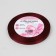 Satin tape, 6 mm × 23 ± 1 m, color ripe cherry