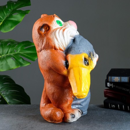 Piggy bank "Cat Fisherman Medium" 41x23x18cm-1