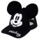 Baby cap with ears, with a grid, size 52-56, Mickey Mouse