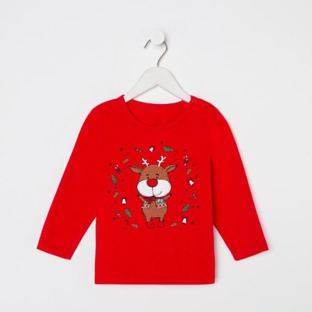 Longsliv children, red color, height 68 cm