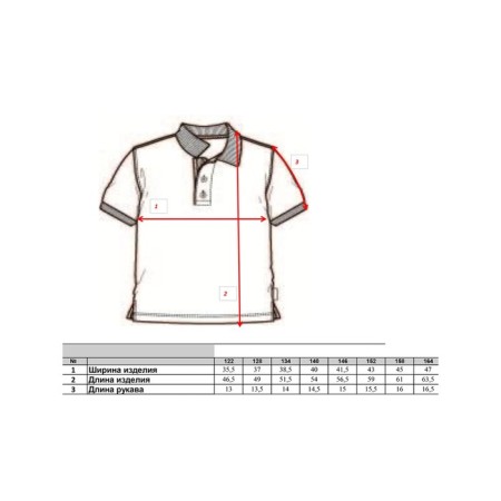 T-shirt-Polo for a boy, height 170 cm-9