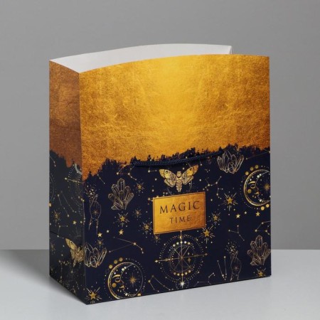 Package - gift, gift packaging, "Magic Time", 23 x 18 x 11 cm-1
