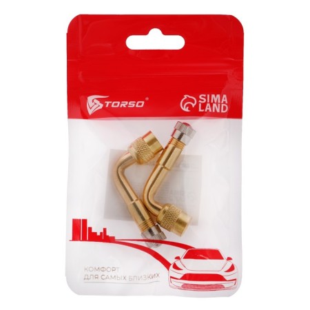 Torso valve extension cord, metal, angle 90 °, set 2 pcs-1