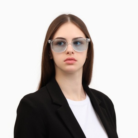 Sunglasses "OneSun", UV 400, 14.5 x 14.5 x 5 cm, lens 4.5 x 5 x 5 cm, blue