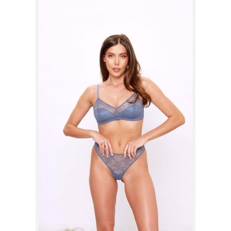 Women's bra Berty, size l, color gray color-3