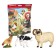 Konik Figure Figures "Farm animals", 3 pcs, mix