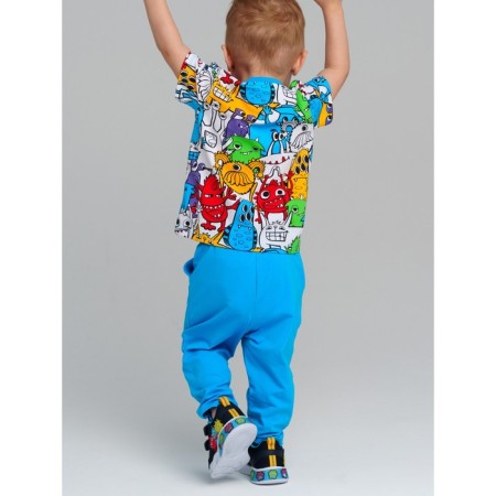Set for a boy PlayTude: T -shirt and trousers, height 80 cm-2