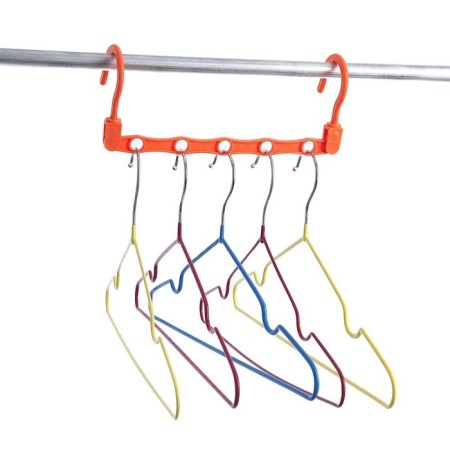 Plastic hanger "Savings of space", 37 cm-3