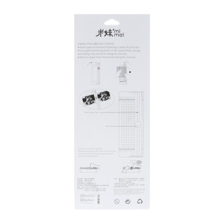 Curvat for paper A4 roller, up to 3 sheets, safe blade, cut length 300mm, on a blister, mix-2