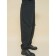 Pants for boys, height 122 cm, black color