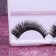Eyelashes overhead "view", without glue, mix effect