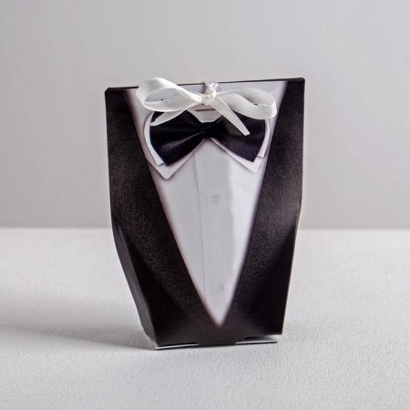 Bonbonniere box, gift packaging, “for it”, 8 x 10 x 3 cm-1