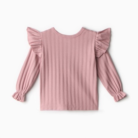 Longsliv children, dirty pink color, height 68 cm-4
