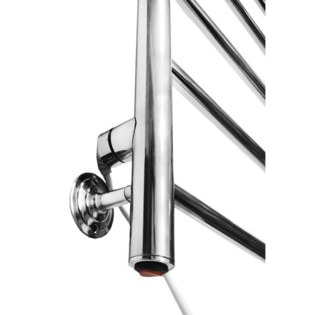 Domoterm electric heated towel rail "Aurora" 109-6, 400 x 600 mm, 6 crossbars, left-1