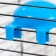 Drill for a cage, 500 ml, 9 x 6.5 x 23 cm, blue