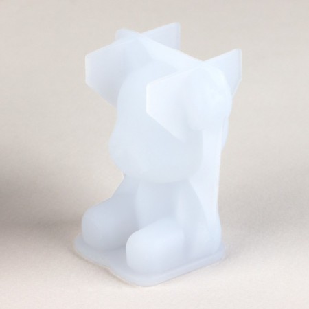 DIY interior figure with gypsum "Gypsum bear", 7 x 6 cm, set for creation-5