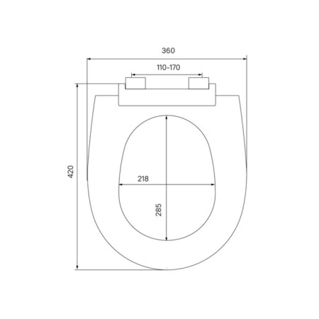 IDDIS 005PPS3I31 toilet seat, microlyphone, polypropylene, white-12