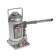 Hydraulic bottle jack "Key service" 75015, 15 tons, 230-460 mm