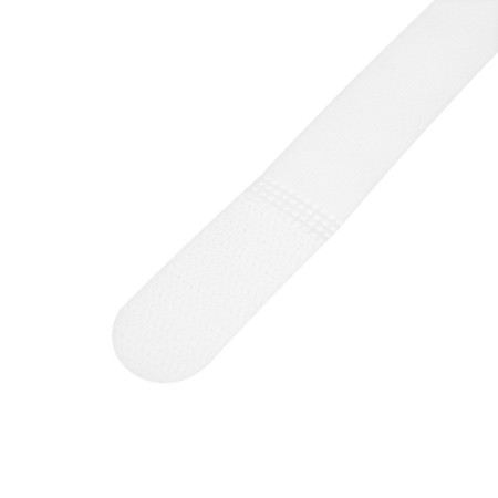 Velcro screed for wires nylon 180x20x1.5 mm tundra, white color, 10 pcs.-8