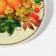 Decorative “Fruit” plate, with a pattern on canvas, D = 20 cm