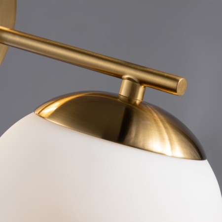 Bra Freya Fr5230WL-01BS Marble, 210x210x200 mm, E27, 1x60W, brass color-9