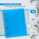 Notebook on rings A5 80 sheets in Calligrata cage is blue, plastic cover, offset unit