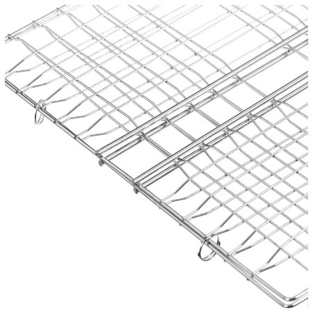 Ground Grill Universal Maclay, 24x27 cm, chrome steel, for barbecue-10