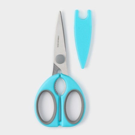 Scissors kitchen shares "Elba", 22 cm, blue color-1