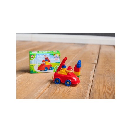 Designer "My city: fire engine", 16 parts-4
