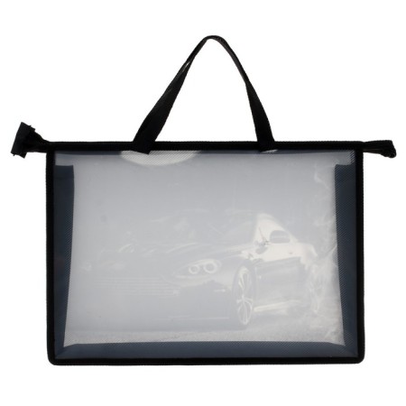 Folder with A4 handles, 335 x 235 x 55 mm, plastic, pens, Calligrata "Call"-3