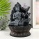 The desktop fountain from the network, the backlight "Buddha in the gray sits at the sheet" 20x20x30 cm