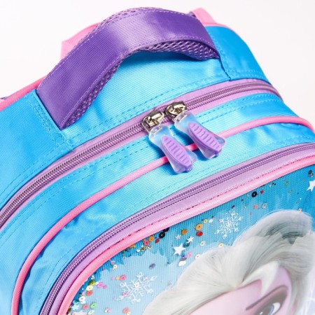 School backpack, 39 cm x 30 cm x 14 cm "Elsa", cold heart-8