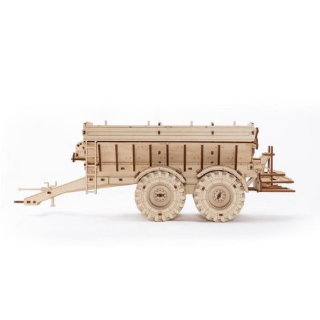 Wooden 3D designer "Trailer for the Kirovets K-7M tractor"-7