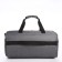 Road bag on lightning, 3 external pockets, a long belt, the color is gray