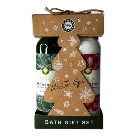 Gift set Beauterica No. 21, 2 subjects: shower gel 200 ml, body lotion 200 ml