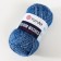 Yarn "Denim Washed" 30% acrylic 70% cotton 130m/50g (922 blue)