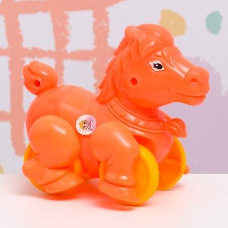Developing toy - catka children's "horse", 12 x 7 x 10 cm, mix-6