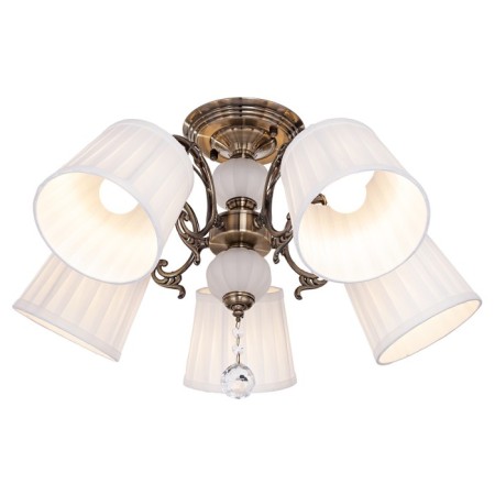 Chandelier B11267/5AB WT, 5x40W E27, color antique bronze-1