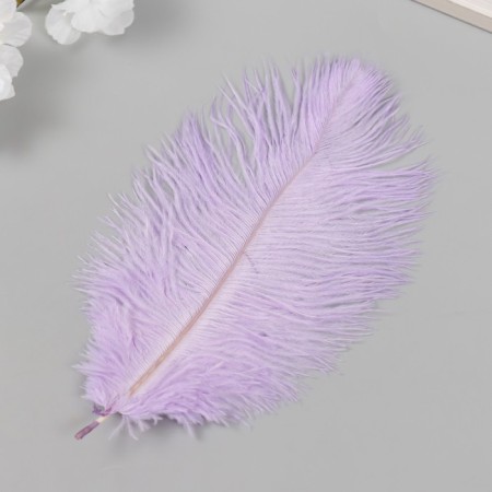 Decorative ostrich "Lilac" h = 15-20 cm-1