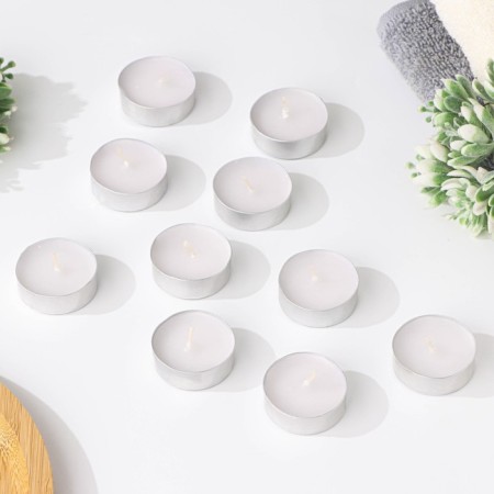 A set of tea candles, 3.8x1.6 cm, 3.5 hours, 12 g, 30 pieces, white-1