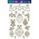 Vinyl stickers with foil "Happy New Year", 30 x 50 cm, New Year