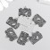 Decor for creativity Metal "camera" silver 2x1.6 cm