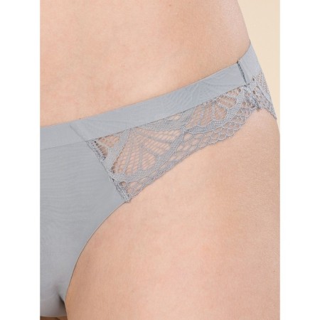 Female cowards, size 44, gray color-1